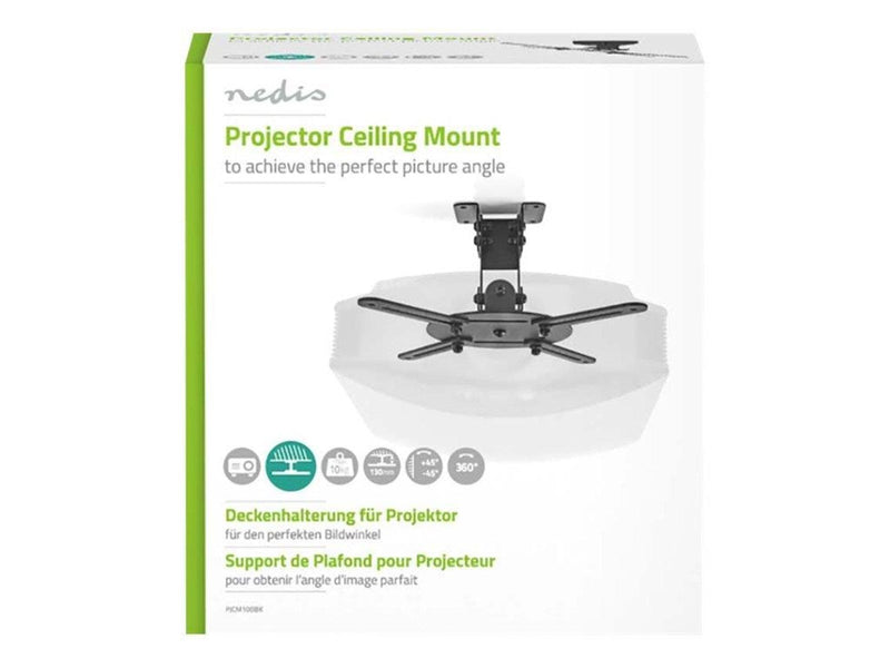 Nedis PJCM100BK - ceiling mount