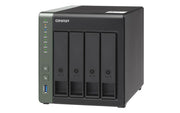 QNAP TurboStation TS-431X3-4G 4 Einschübe NAS-Server Leergehäuse (TS-431X3-4G)