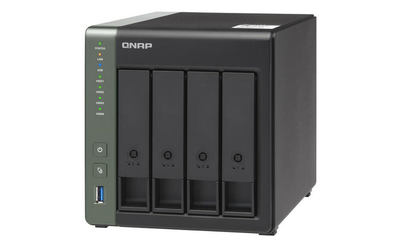 QNAP TurboStation TS-431X3-4G 4 Einschübe NAS-Server Leergehäuse (TS-431X3-4G)