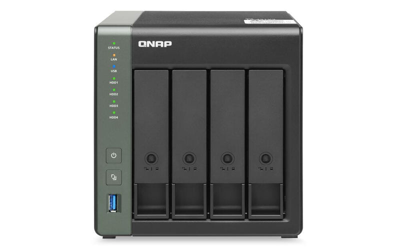 QNAP TurboStation TS-431X3-4G 4 Einschübe NAS-Server Leergehäuse (TS-431X3-4G)