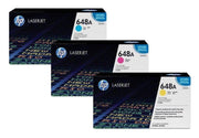 HP Original 648A Toner 3er Set cyan, magenta, gelb 11.000 Seiten