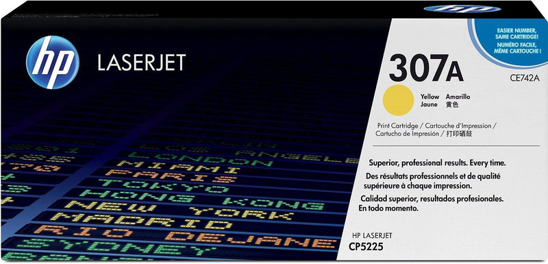HP Original 307A Toner gelb 7.300 Seiten (CE742A)