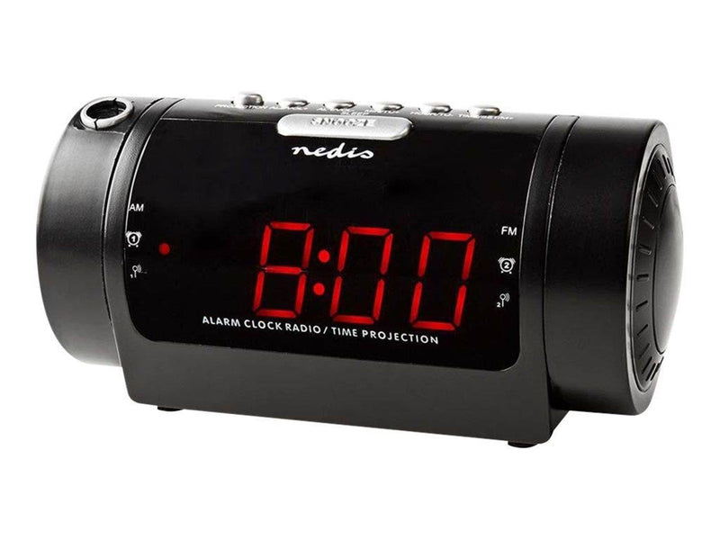 Nedis CLAR005BK - clock radio - AM/FM