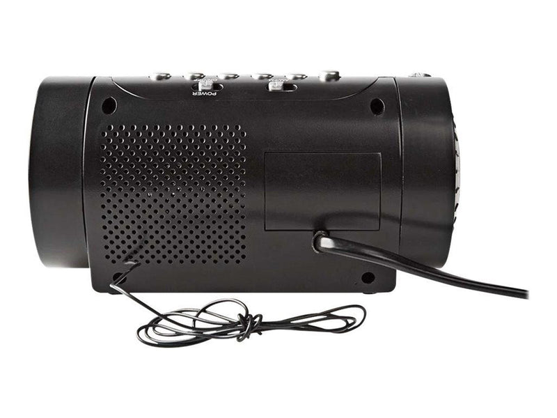 Nedis CLAR005BK - clock radio - AM/FM