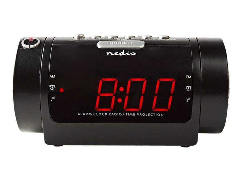 Nedis CLAR005BK - clock radio - AM/FM