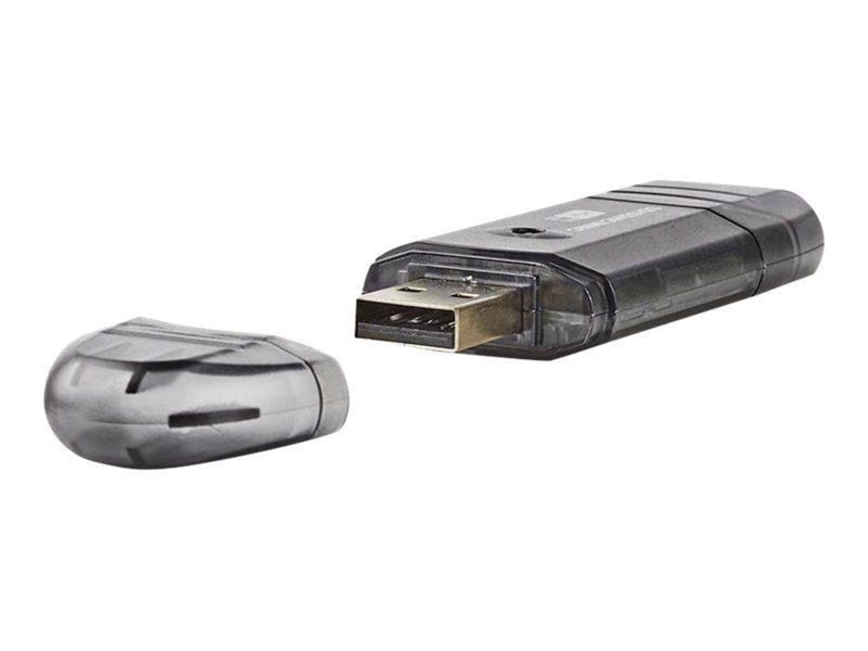 Nedis CRDRU2100BK - card reader - USB 2.0