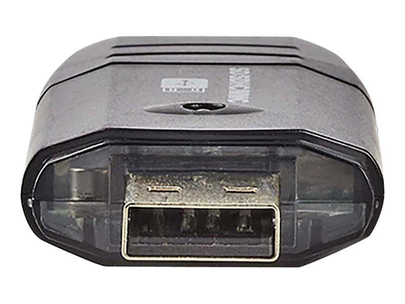 Nedis CRDRU2100BK - card reader - USB 2.0