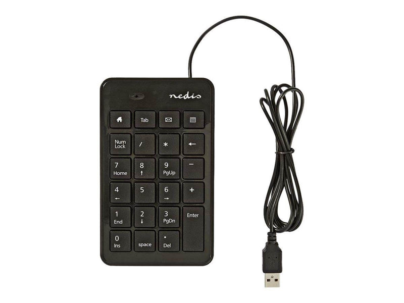 Nedis - numpad / keypad - black - Numpad - Schwarz
