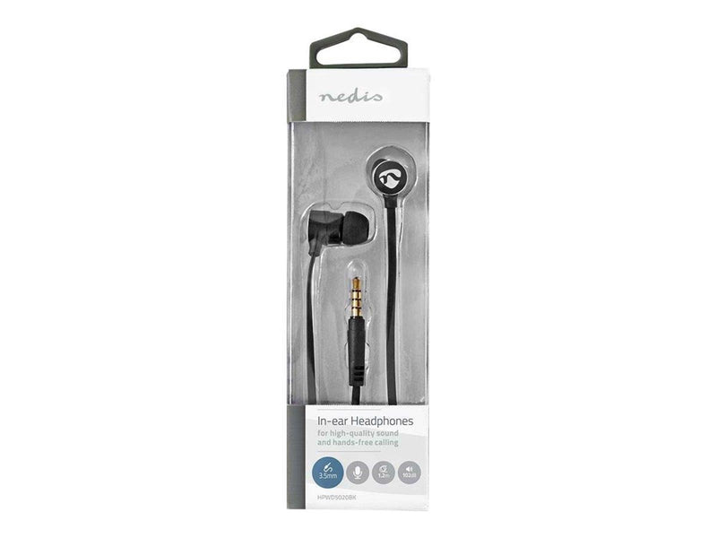 Nedis HPWD5020BK - earphones with mic