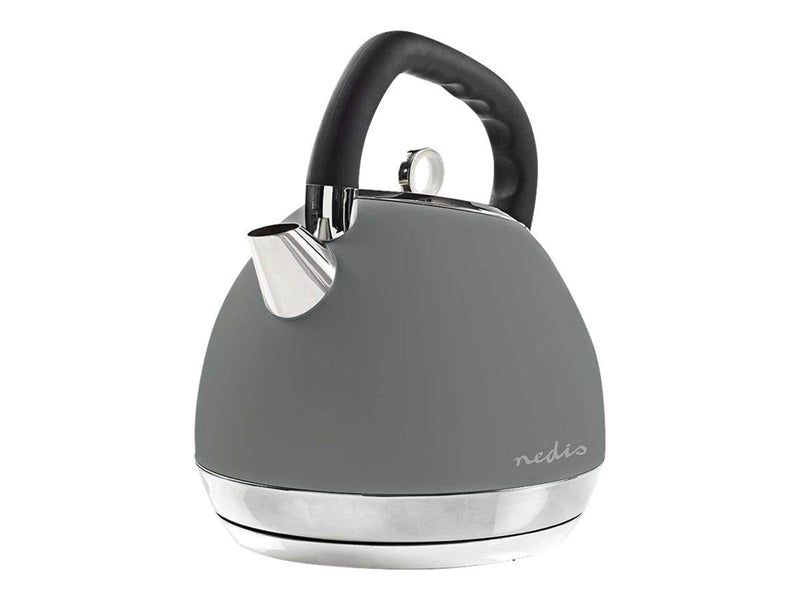 Nedis Wasserkocher KAWK520EGY - kettle - grey - Grau - 2200 W