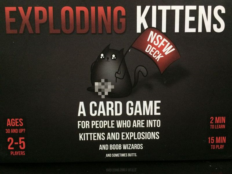 Exploding Kittens NSFW Edition (English)