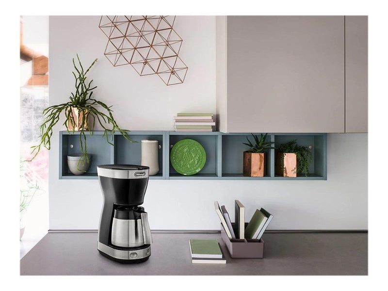 DeLonghi De'Longhi ICM16710 - coffee maker - black / silver
