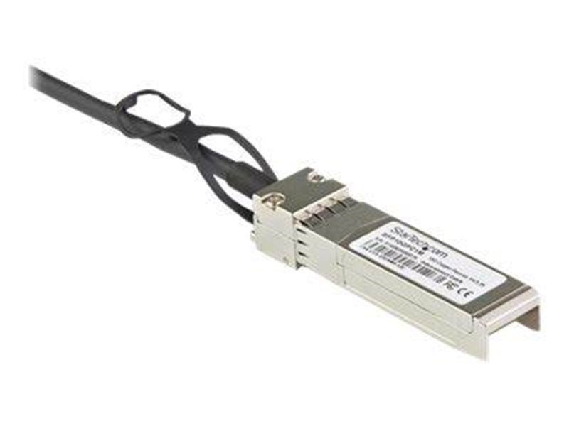 StarTech.com Dell EMC DAC-SFP-10G-2M Compatible SFP+ DAC Twinax Cable - 2 m - 10GBase direct attach cable - 2 m - Schwarz - 2 me
