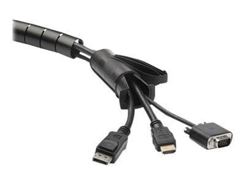 StarTech.com 2.5m/8.2' Cable Management Sleeve - Spiral - 25mm/1" Diameter cable sleeving kit