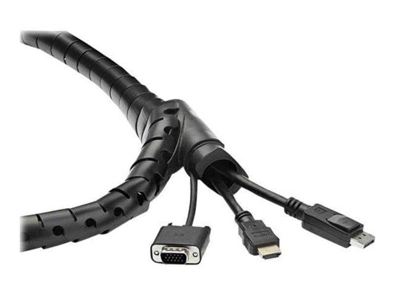 StarTech.com 2.5m/8.2' Cable Management Sleeve - Spiral - 25mm/1" Diameter cable sleeving kit