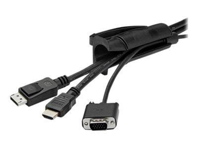StarTech.com 2.5m/8.2' Cable Management Sleeve - Spiral - 25mm/1" Diameter cable sleeving kit