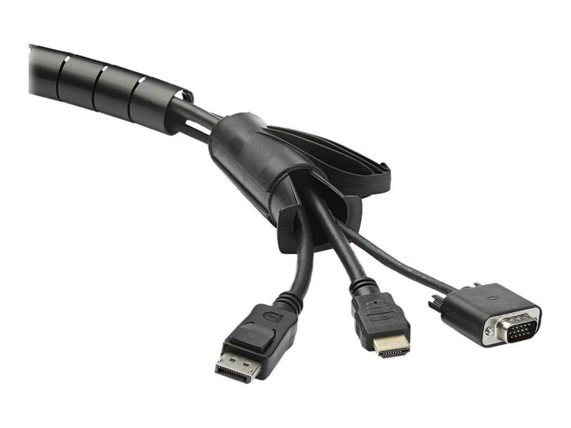 StarTech.com 2.5m/8.2' Cable Management Sleeve - Spiral - 25mm/1" Diameter cable sleeving kit