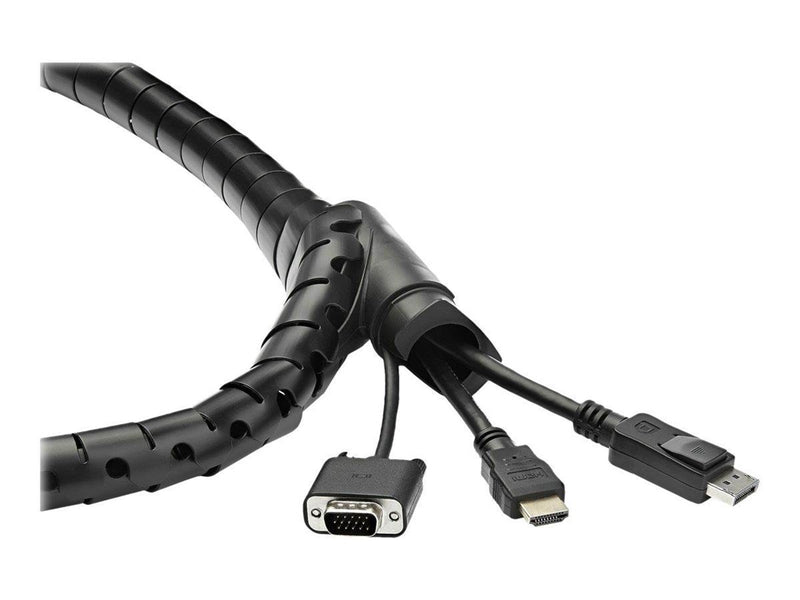 StarTech.com 2.5m/8.2' Cable Management Sleeve - Spiral - 25mm/1" Diameter cable sleeving kit