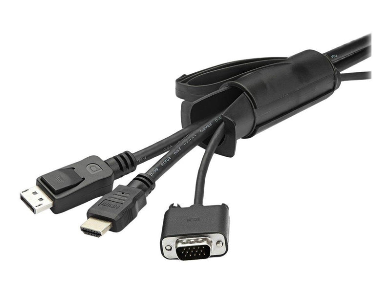 StarTech.com 2.5m/8.2' Cable Management Sleeve - Spiral - 25mm/1" Diameter cable sleeving kit
