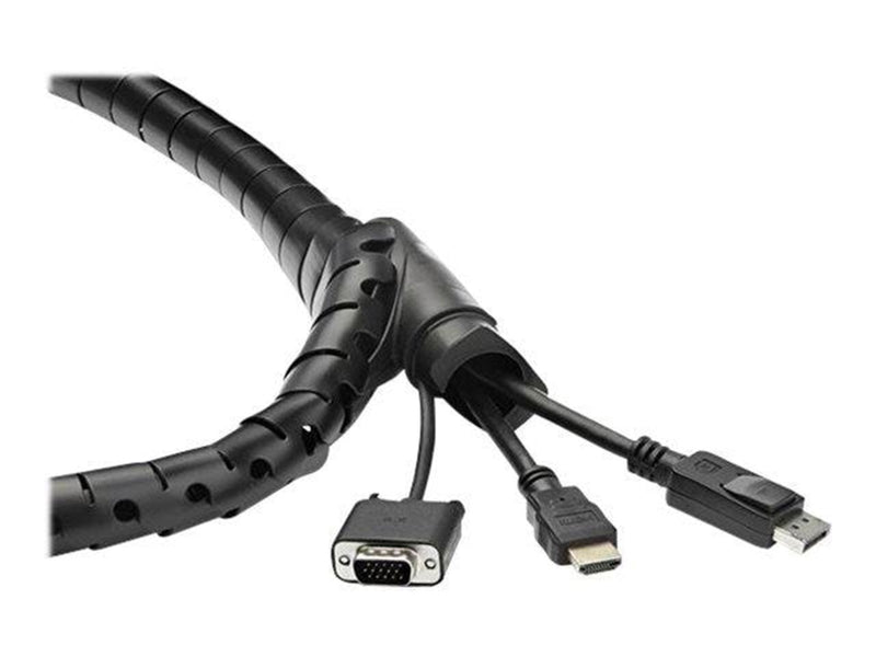 StarTech.com 1.5m/4.9' Cable Management Sleeve Spiral - 45mm/1.8" Diameter cable sleeving kit