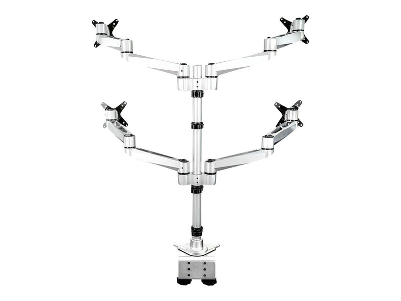 StarTech.com Quad Monitor Mount - Premium - For up to 27" VESA Monitors - desk mount (adjustable arm)