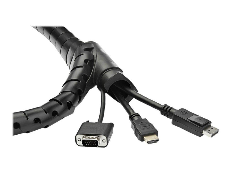 StarTech.com 2.5m/8.2' Cable Management Sleeve Spiral - 45mm/1.8" Diameter cable sleeving kit