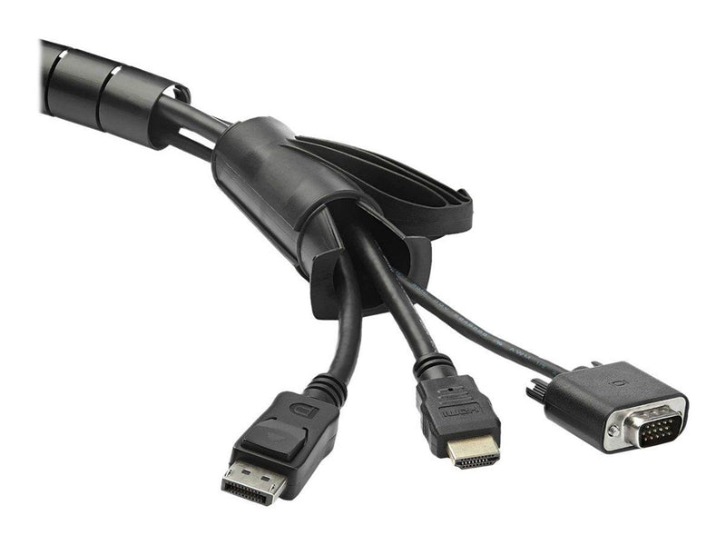 StarTech.com 2.5m/8.2' Cable Management Sleeve Spiral - 45mm/1.8" Diameter cable sleeving kit