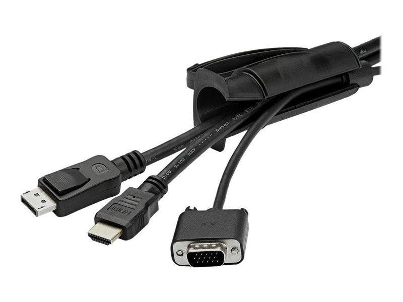 StarTech.com 2.5m/8.2' Cable Management Sleeve Spiral - 45mm/1.8" Diameter cable sleeving kit