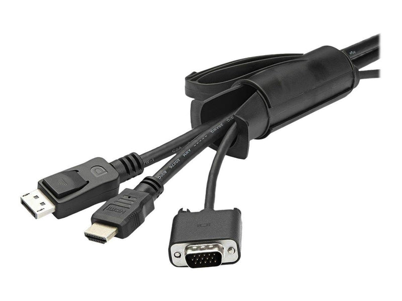 StarTech.com 2.5m/8.2' Cable Management Sleeve Spiral - 45mm/1.8" Diameter cable sleeving kit