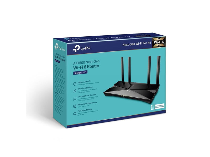 TP-Link Archer AX10 Wi-Fi 6 Router - Wireless router Wi-Fi 6