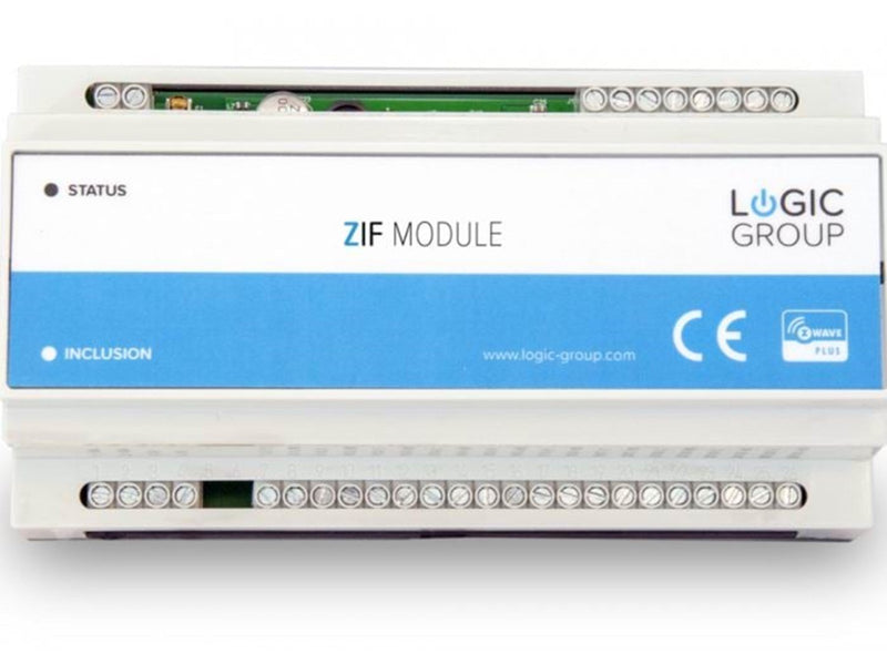 Logic Group ZIF5030 Z-Wave DIN-Rail Smart Module for Heating Systems