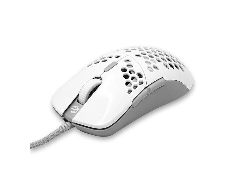 G-Wolves Hati Gaming Mouse - White Glossy - Gaming Maus (Weiß)