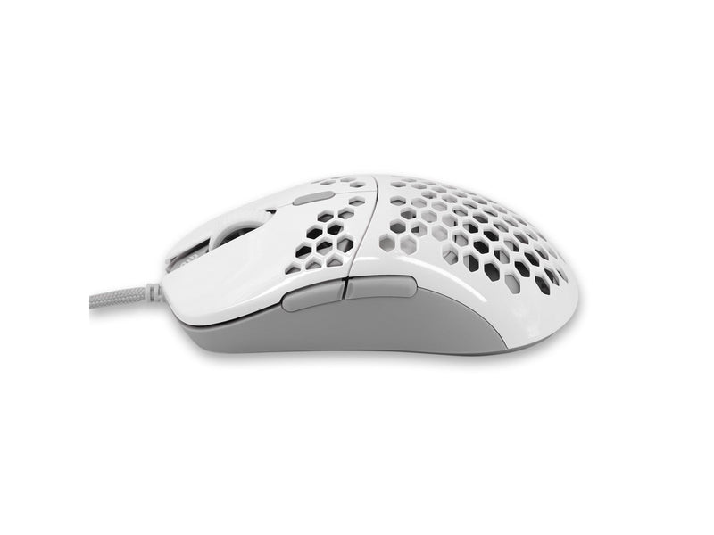 G-Wolves Hati Gaming Mouse - White Glossy - Gaming Maus (Weiß)