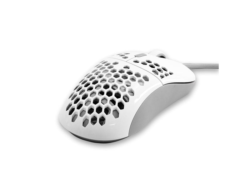 G-Wolves Hati Gaming Mouse - White Glossy - Gaming Maus (Weiß)