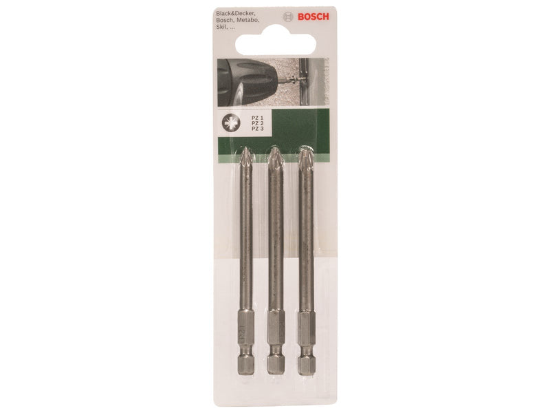 Bosch BITSSÆT PZ1.2.3 89MM STANDARD 3STK