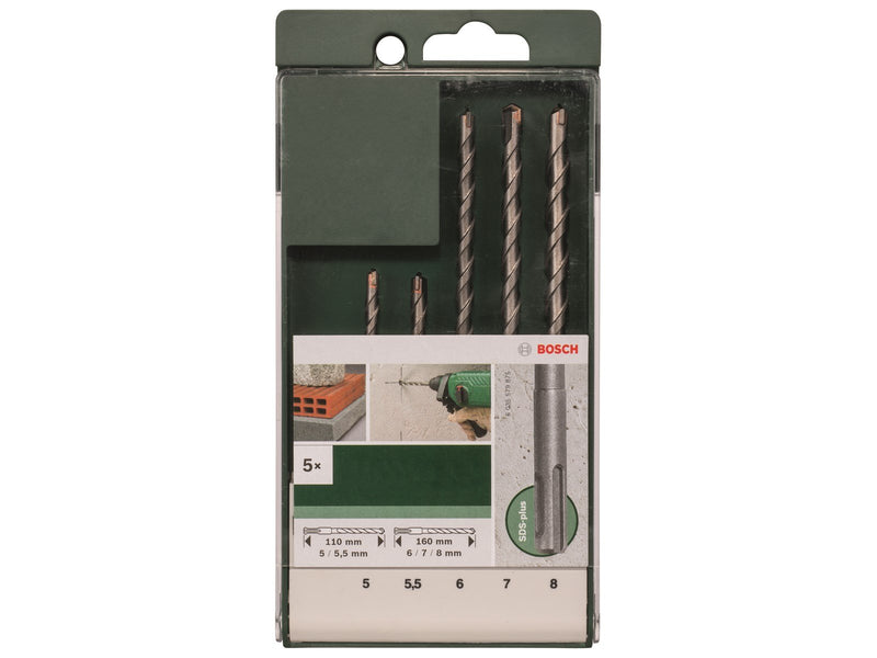 Bosch BORSÆT SDS-PLUS Ø5-8MM 5STK