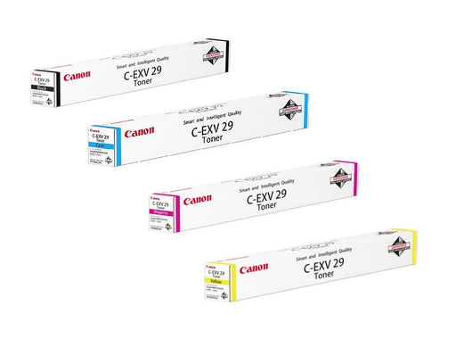 Canon Original Toner C-EXV29 4er-Set schwarz, cyan, magenta, gelb