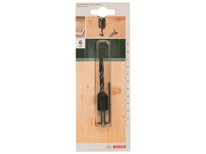 Bosch TRÆSPIRALBOR M/SÆNKER 6X50X90MM 90GR