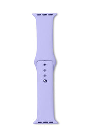 eSTUFF Silicone Strap für die Apple Watch, 44/45mm - Pale-Purple