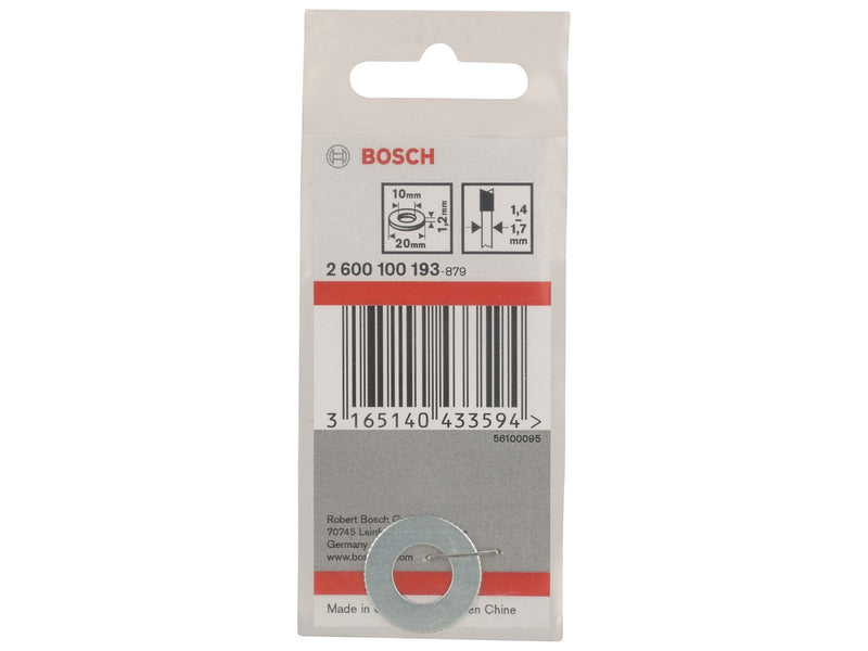 Bosch REDUCERRING 20/10MM MAX1.7MM KLINGE