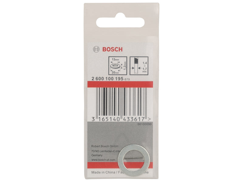 Bosch REDUCERRING Ø20/13MM MAX1.7MM KLINGE