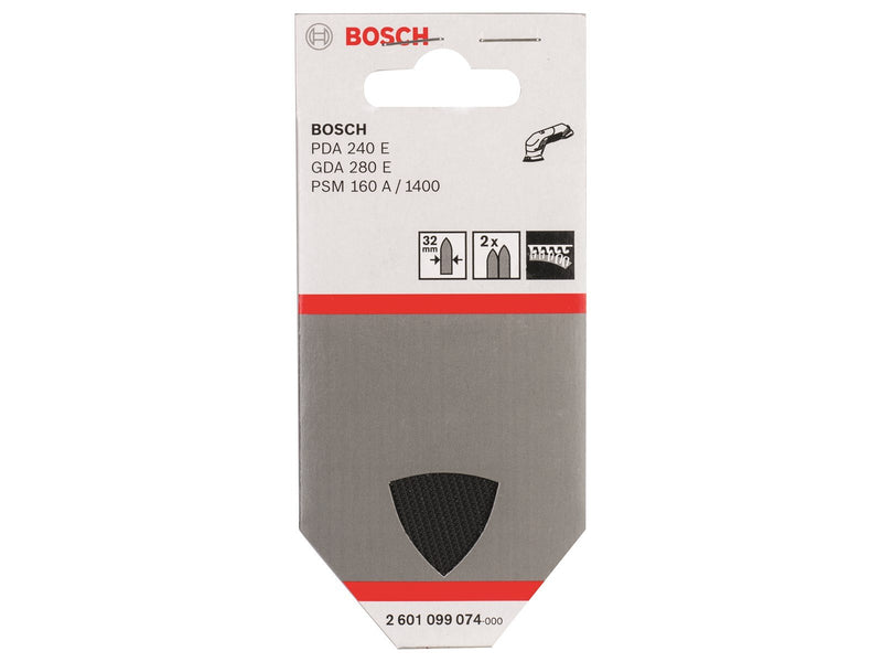 Bosch VELCROSÅL SLIBETUNGE 2 STK