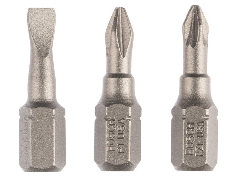 Bosch BITS LIGE 0.6/PH1/PZ1 25MM 3 STK