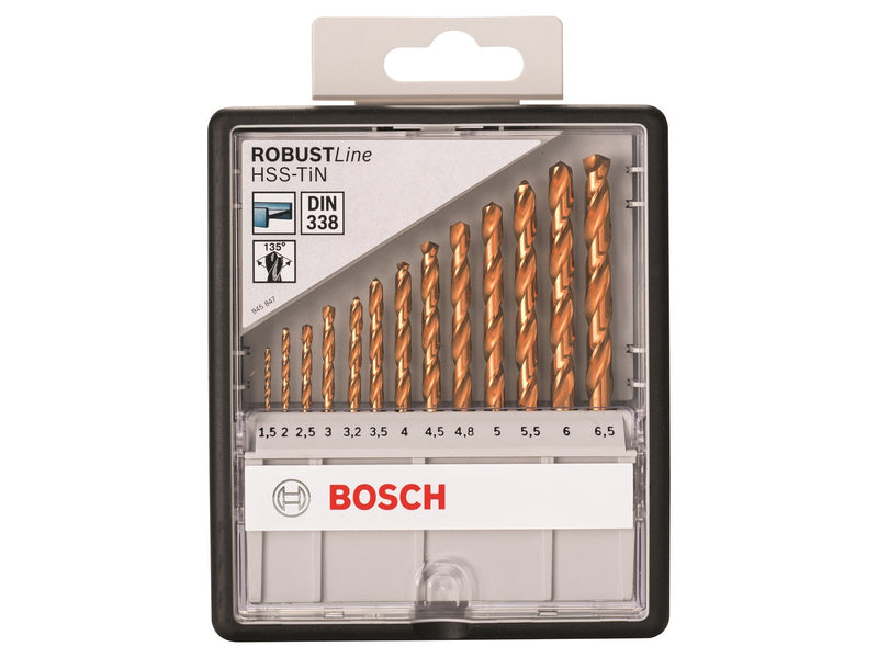 Bosch BORSÆT HSS-TIN 135GR 1.5-6.5MM 13ST ROBU