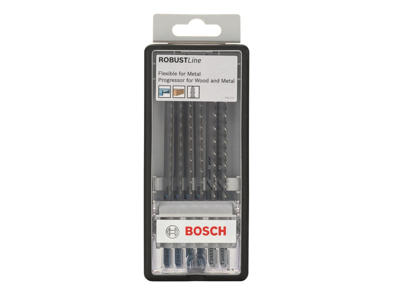 Bosch STIKSAVKLROBUSTLINE METAL T-SKAFT 6 STK