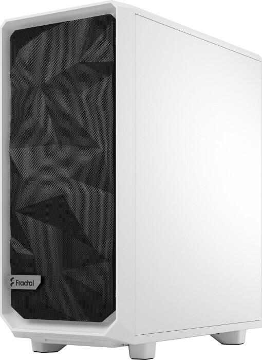 Fractal Design Meshify 2 Compact - schwarz/weiß - Clear Tempered Glass