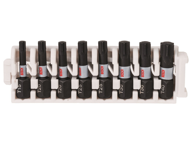 Bosch BITSSÆT IMPACT TX15-40 25MM 8STK