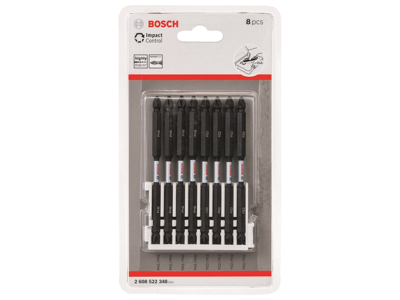 Bosch BITSSÆT IMPACT 4XPH2-4XPZ2 110MM 8STK