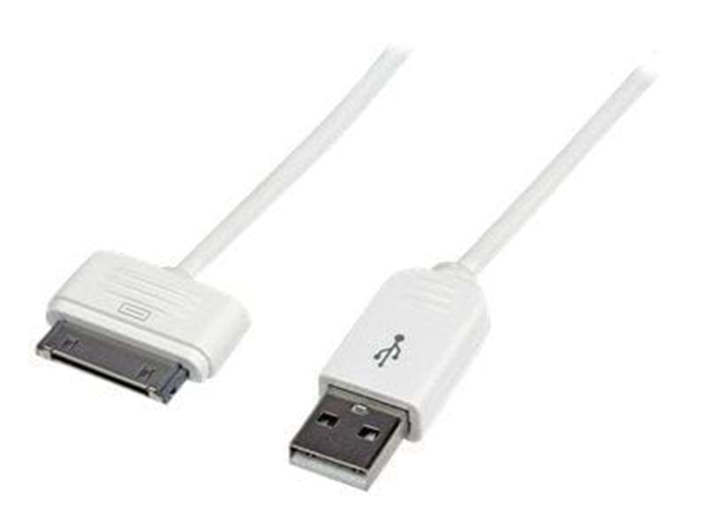 StarTech.com Apple Dock Connector zu USB Kabel für iPod / iPhone / iPad