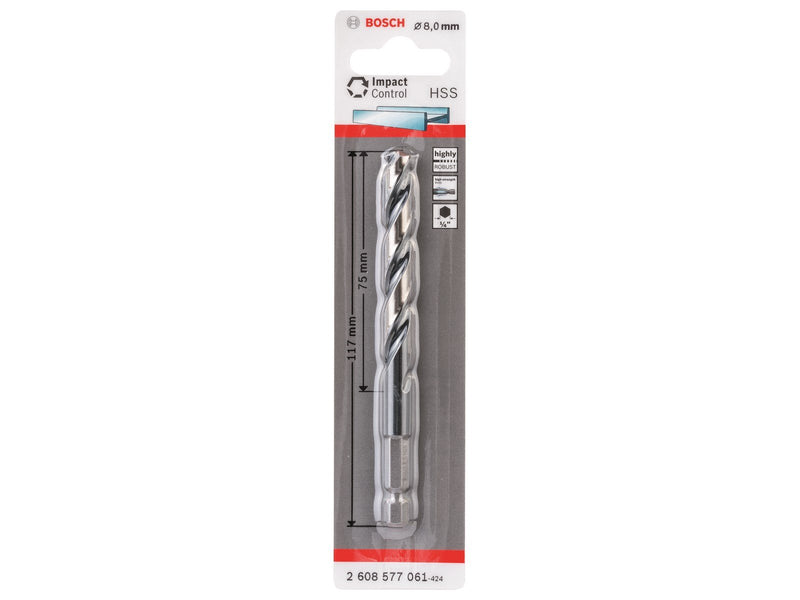 Bosch METALBOR HSS IMPACT 8MM